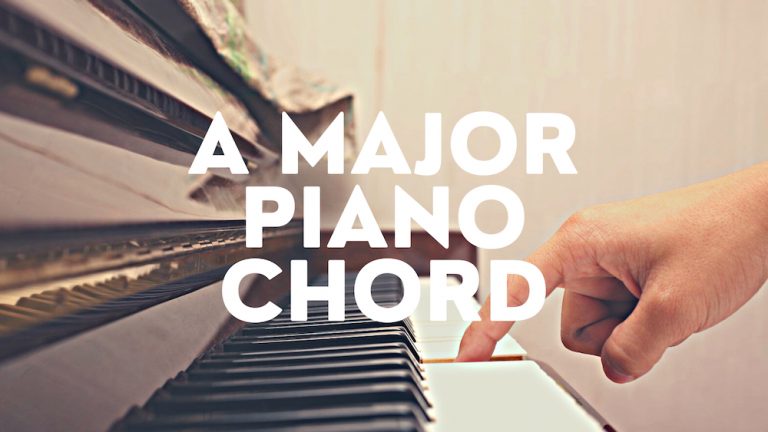 A Major Piano Chord – How to Play with Both Hands
