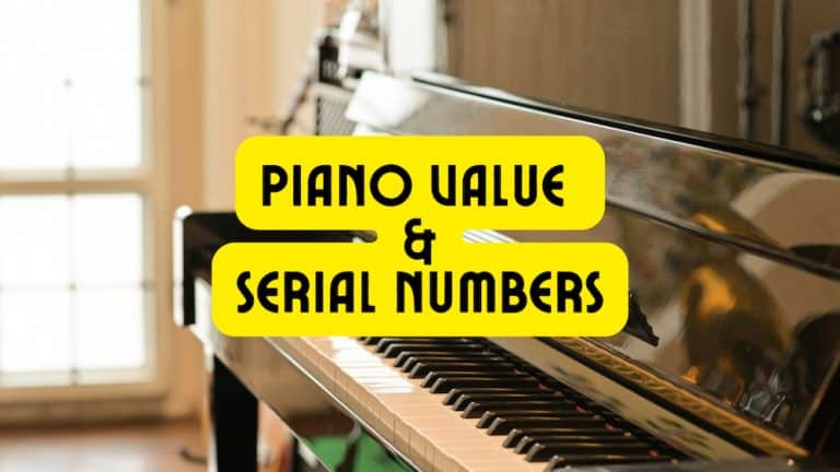 Assessing the Value of Pianos by Serial Number