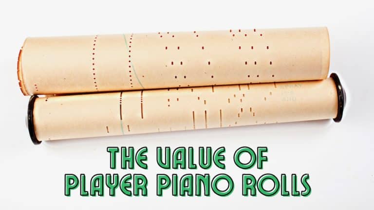 How to Assess the Value of Piano Player Rolls