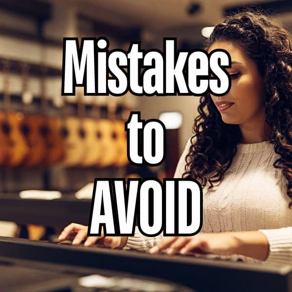Avoid these mistakes when buying a digital piano