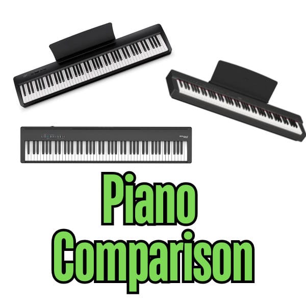 See how the Kawai ES60 vs Roland FP30X vs Yamaha P225 compares!.